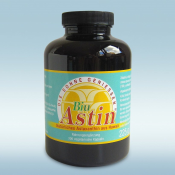 BiuAstin - 4 mg natural Astaxanthin 300 capsules vegan