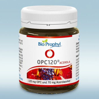 OPC120 Das-Beste der Trauben 60 Kapseln mit 120 mg OPC und 300 mg Polyphenolen und 70 mg Acerolapulver