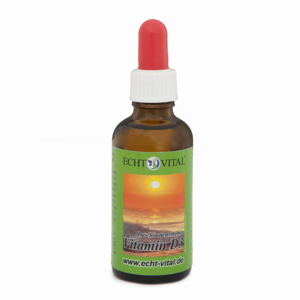 Vitamin D3 flüssig (50 ml) günstig kaufen bei Happy-Life-Food.eu